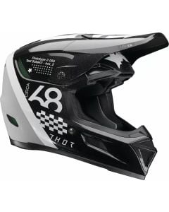Thor Reflex Riot Negro Metálico Casco Motocross