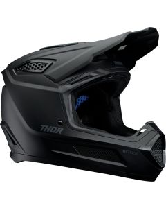 Thor Fleet Blackout Matt Black Motocross Helmet