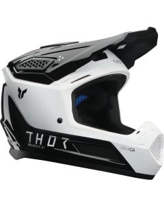 Thor Fleet Storm Negro Blanco Casco Motocross