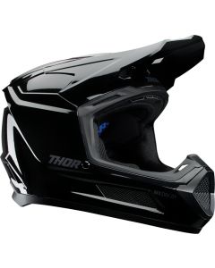 Thor Fleet Blackout Gloss Black Kids Motocross Helmet