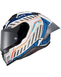 Nexx X.R3R Out Brake White Blue Full Face Helmet