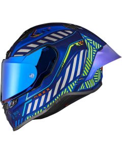 Nexx X.R3R Out Brake Blue Full Face Helmet