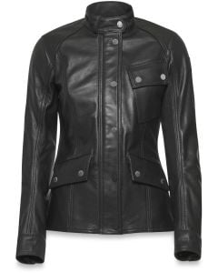Belstaff Penrith Ladies Black Leather Jacket