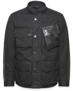 Belstaff Trackmaster Black Waterproof Waxed Jacket