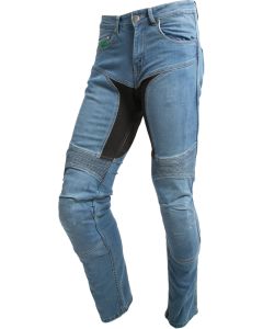 MUGENRACE Sky Light Blue Motorcycle Jeans
