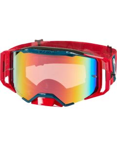 O’NEAL B-33 Bold Red Blue Motocross Goggles