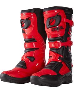 O'NEAL RSX Black Red Motocross Boots