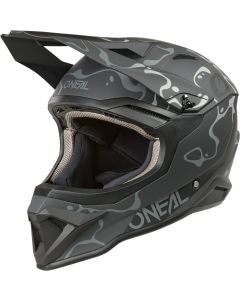 O'NEAL 1SRS Splash Black Grey Motocross Helmet