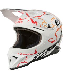 O'NEAL 1SRS Splash White Orange Motocross Helmet
