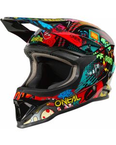 O'NEAL 1SRS Youth Vibrant Multicolour Kids Motocross Helmet