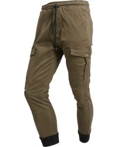MUGENRACE Olive Cargo Textile Pants