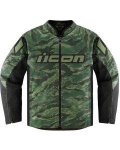 Icon Hooligan Tigersblood perforated Motocycle Textile Jacket