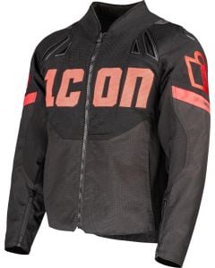 Icon Contra 3 Hero Chaqueta textil de motocicleta perforada