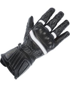 Büse Pit Lane Pro Black White Gloves