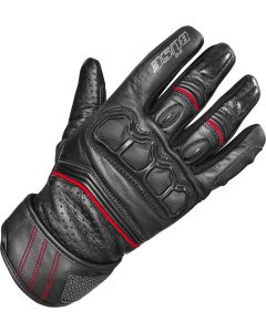 Büse Flash Black Red Perforated Gloves