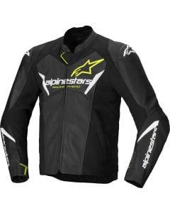 Alpinestars Faster V3 Airflow perforated Motorcycle Leather- / Textile Jacket