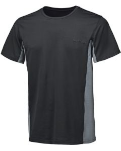 Held Cool Layer Noir Gris Short Sleeve Shirt