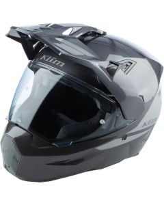 Klim X1 Alpha Carbone Anthracite Casque Enduro