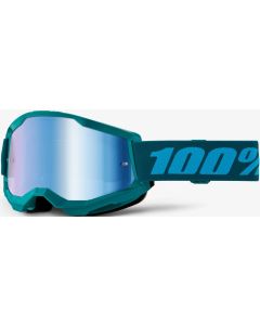 100% Strata 2 Essential Chrome Motocross Goggles