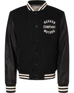 Rokker College Motorcycle Leather/Textile Jacket