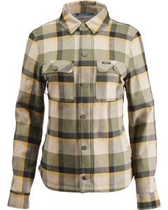 ROKKER Memphis Lady Olive Ladies Motorcycle Riding Shirt
