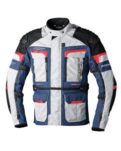 RST Adventure-X Jacket Silver Blue Red