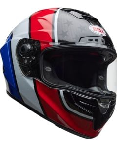 Bell Race Star DLX RSD Old Glory Carbon Red White Blue Full Face Helmet