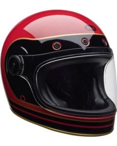 Bell Bullitt GT Charge Black Red Gold Full Face Helmet