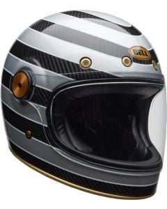 Bell Bullitt GT Carbon RSD Silver Full Face Helmet