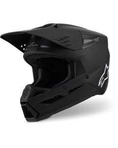 Alpinestars S-M3 Matt Black Motocross Helmet