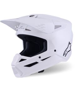 Alpinestars S-M3 White Motocross Helmet