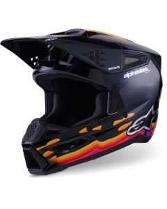 Alpinestars S-M3 Force Black Motocross Helmet