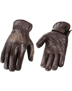 ROKKER Tattoo Ape Brown Gloves