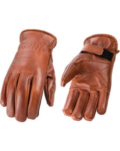 ROKKER Tattoo Bird Ladies Brown Gloves