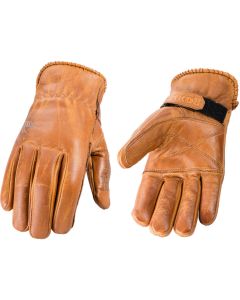 ROKKER Tattoo Bird Ladies Light Brown Gloves