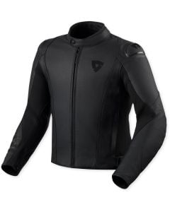 Revit Quadratic perforated Motorcycle Leather Jacket