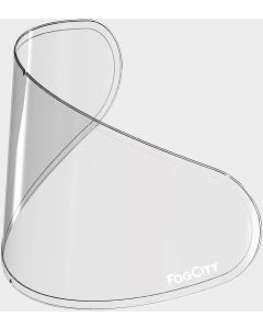 FOGCITY Universal Full-Face Papel de aluminio antiniebla del casco