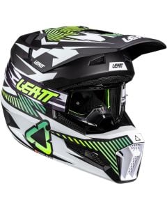 Leatt 3.5 V26 Casco de motocross con gafas