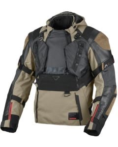 Macna Tryton NightEye waterproof Motorcycle Leather/Textile Jacket