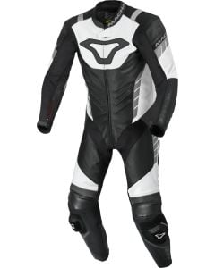Macna Varshall Traje de cuero de moto de una pieza perforado