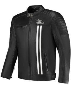 Rusty Stitches Cooper Blouson en cuir de moto