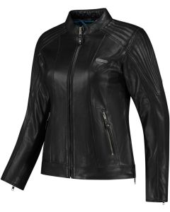 Rusty Stitches Iris Chaqueta de cuero para moto para mujeres