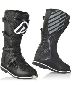 Acerbis E-Team Black Motocross Boots