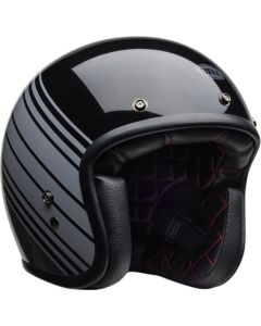 Bell C500 Edge Black Silver Jet Helmet