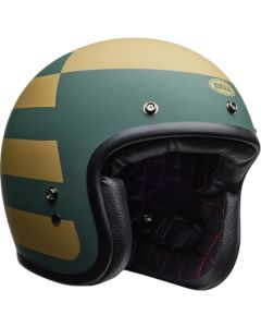 Bell C500 Parlor Matt Gold Dark Green Jet Helmet