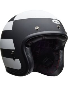 Bell C500 Parlor Matt White Black Jet Helmet
