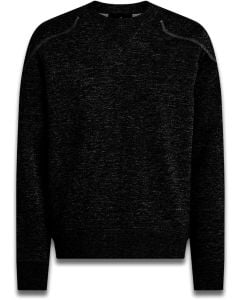 Belstaff Airshield Black Motorcycle Pullover