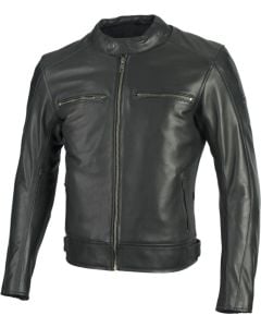 SECA Bonneville Black Leather Jacket