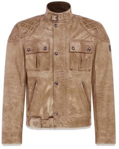 Belstaff Brooklands Light Brown Leather Jacket