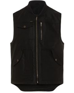 ROKKER Ranger Vest II Black Motorcycle Vest